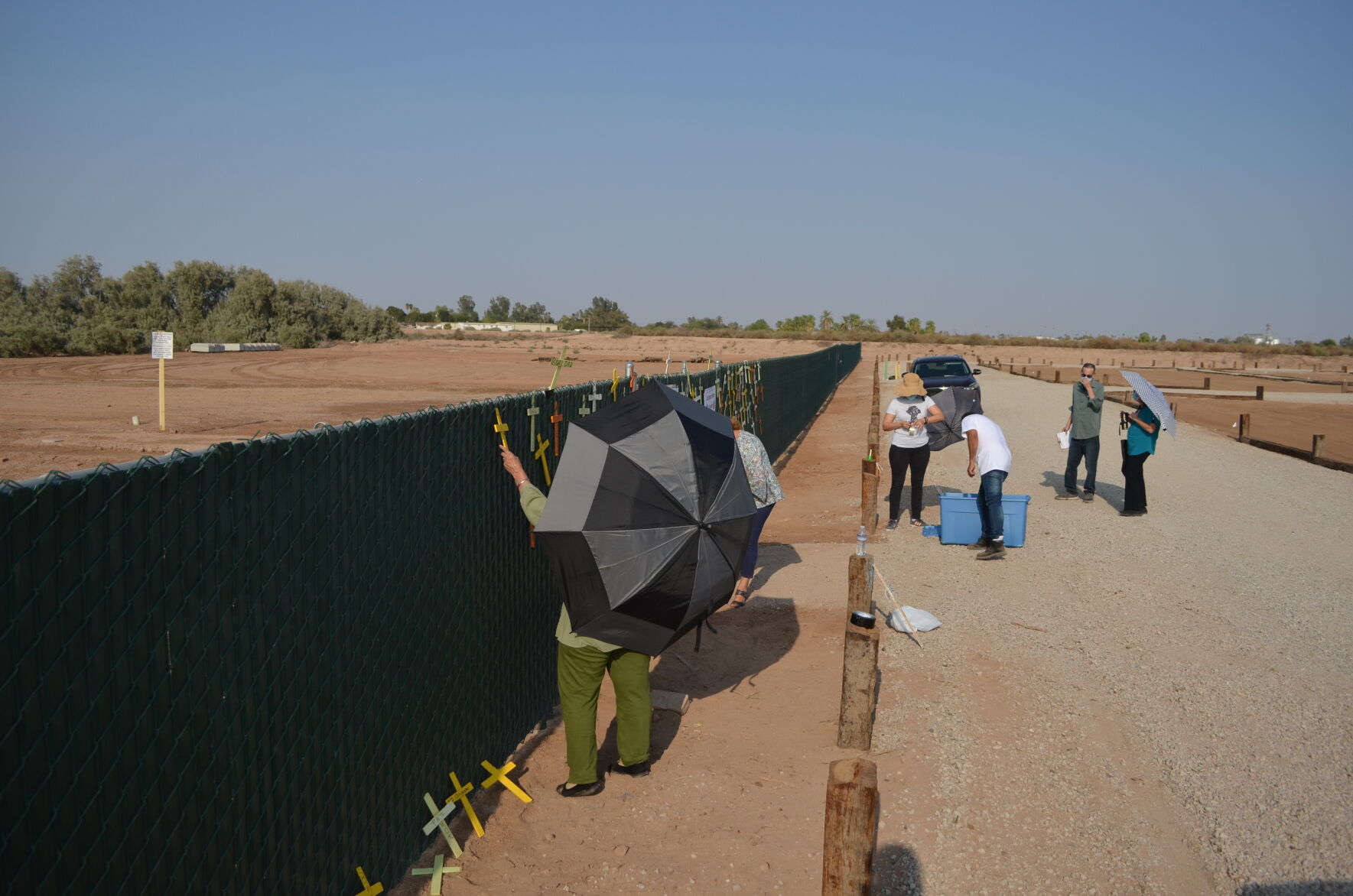 Memorial held for unidentified migrants